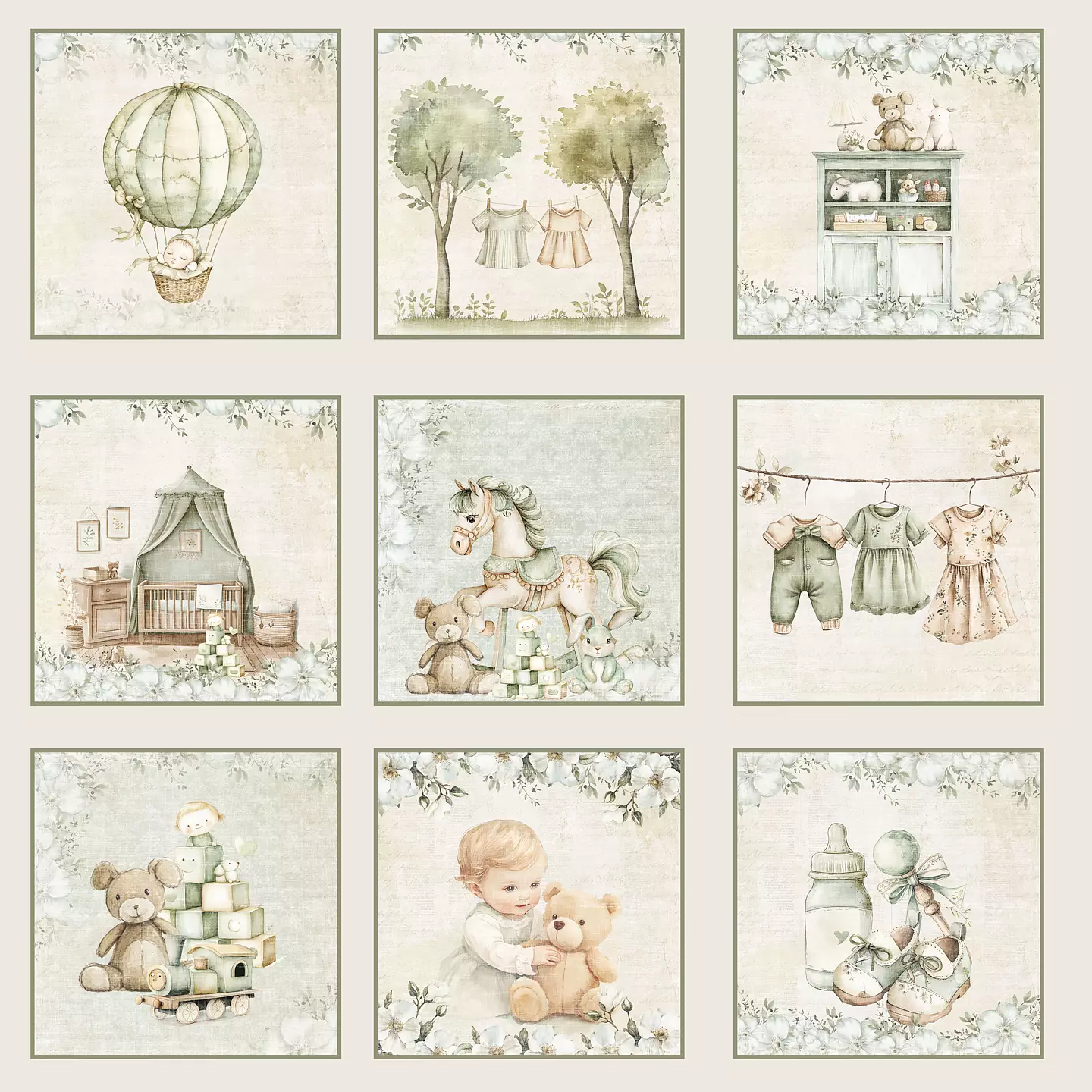  Reprint Cutie Collektion 6"x6" - 10