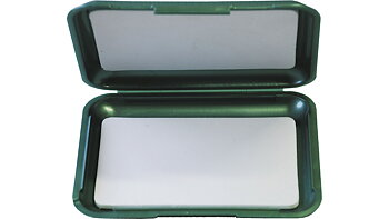 Flugask grön 136x100x22mm perfekt för alla mindre flugor