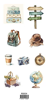 Reprint Stickers - Journey Collection - 11x21 cm