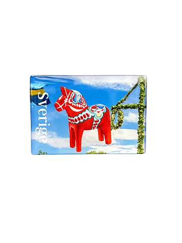Magnet Dalahäst Midsommar Sverige