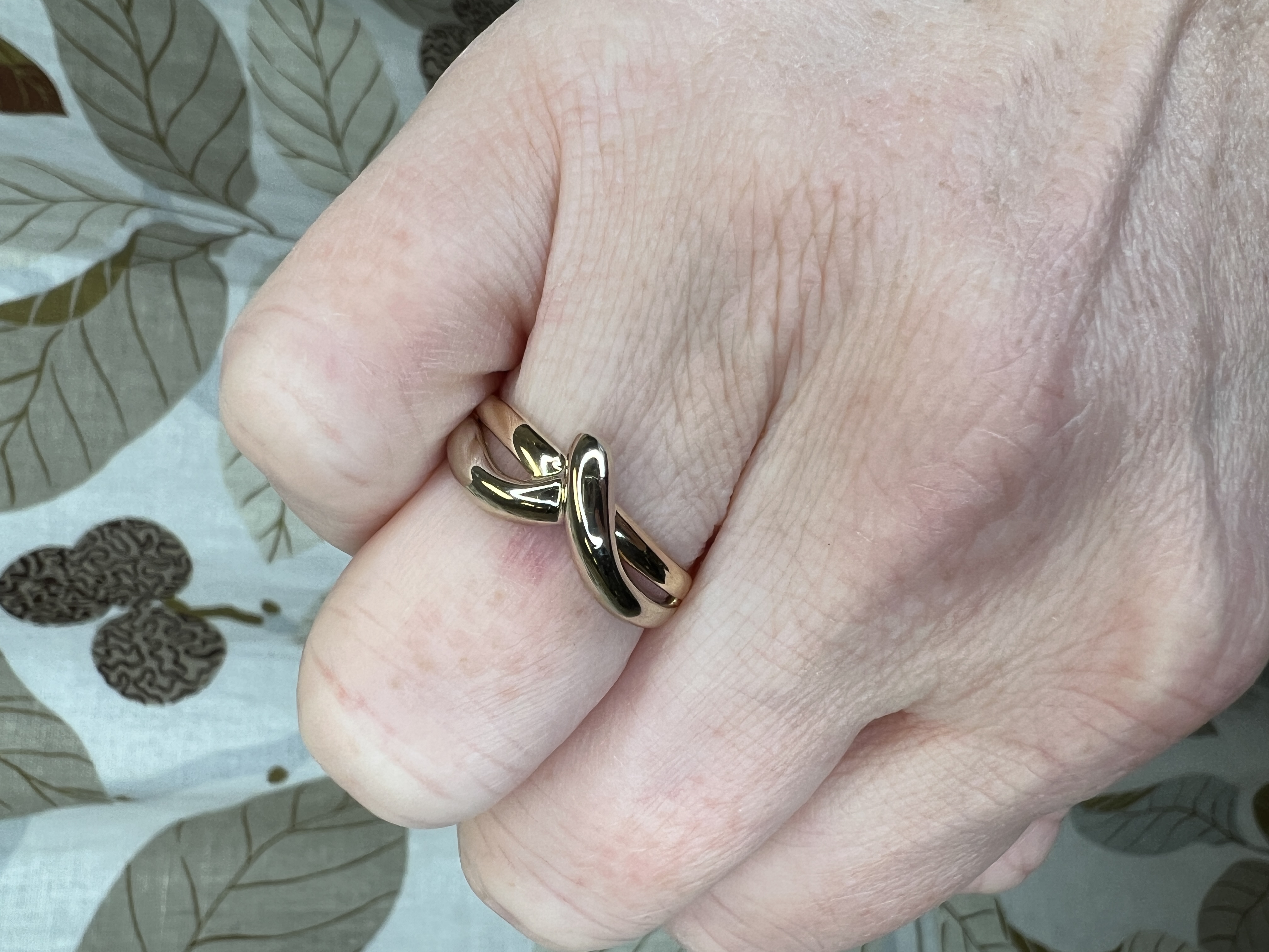 Käämitys kultasormus 18k, Vintage - 2
