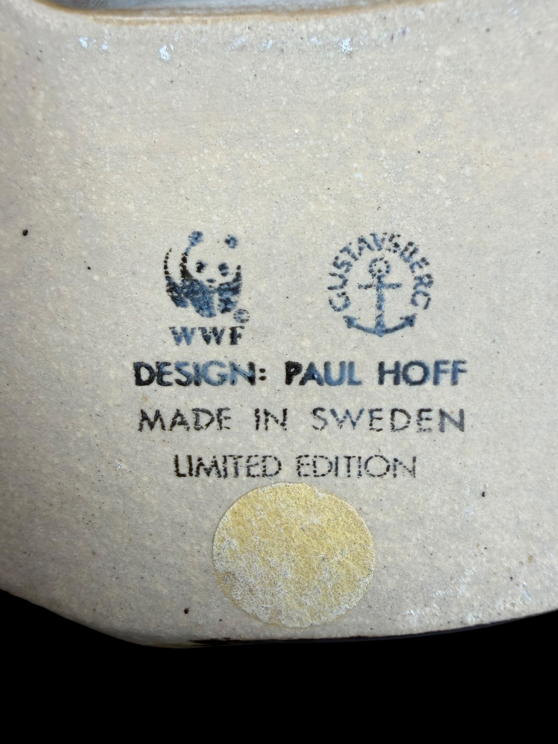 グスタフスベリ、ポール・ホフ、「パンダ」WWF. - 6