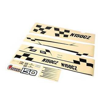 E-flite Decal Set: Carbon-Z Cessna 150