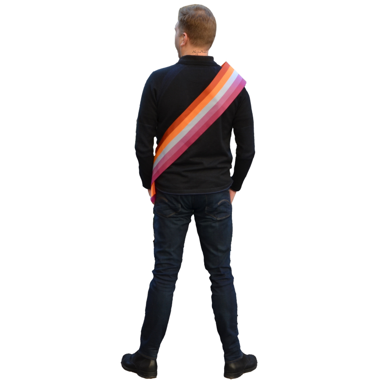 Orden des Ordens pride-Farben 14 cm x 1.8m  - 9