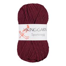 555 Mörk Vinröd - Viking Sportsragg