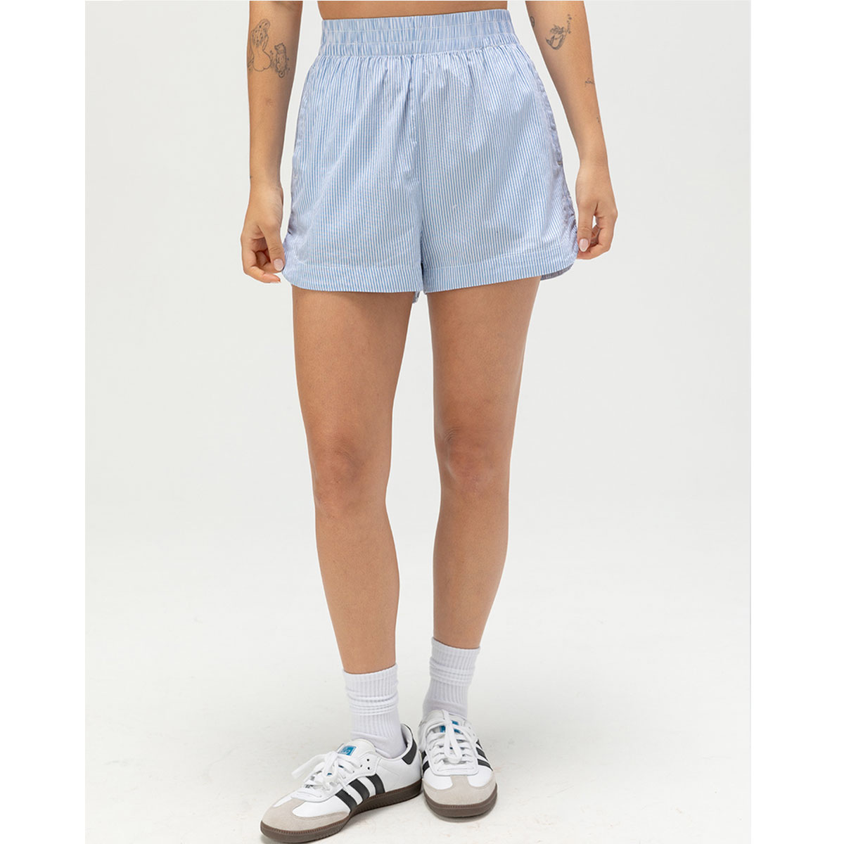 Rhythm shorts dam Zephyr stripe blue