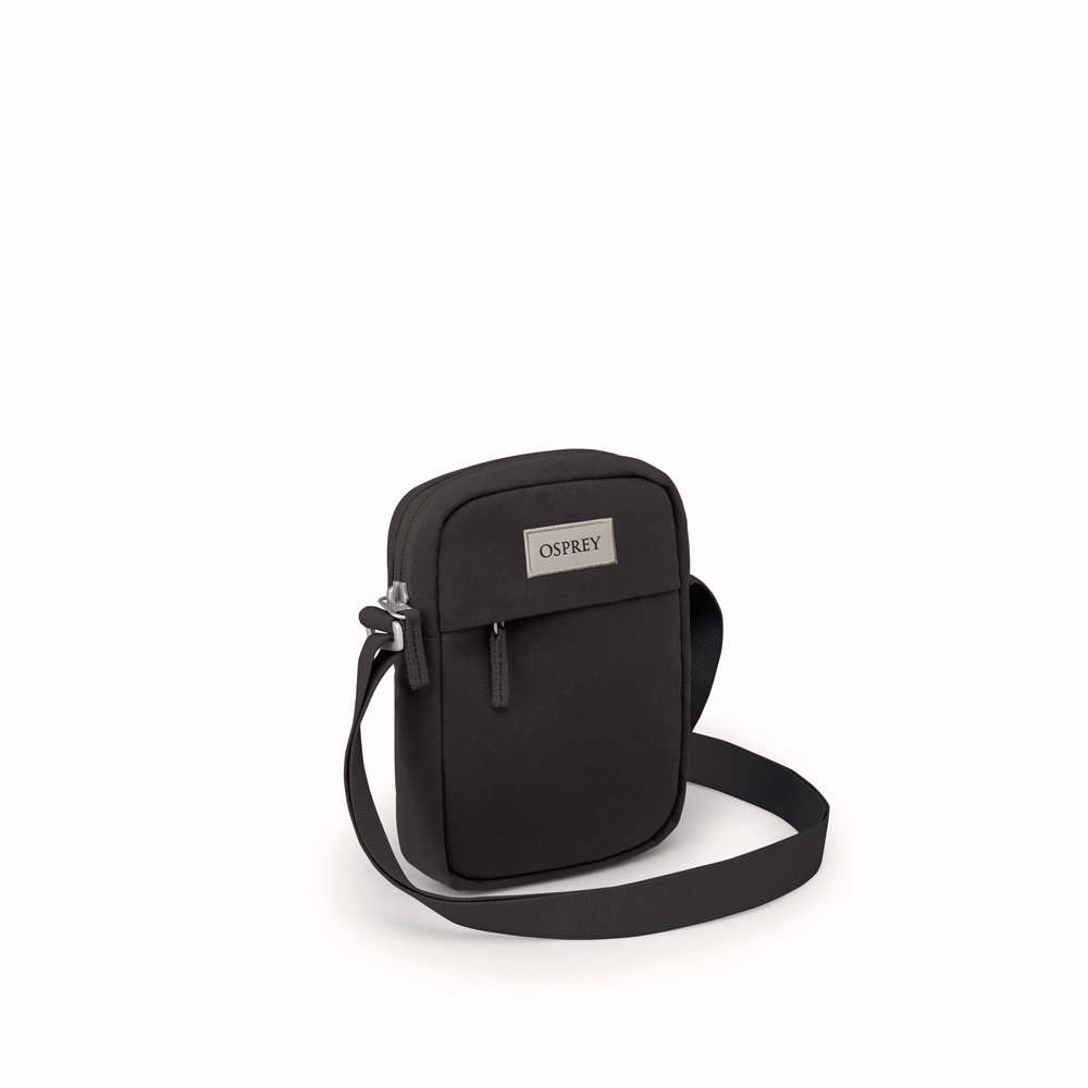 Liten axelremsväska - OSPREY Arcane Small Crossbody Black - 2