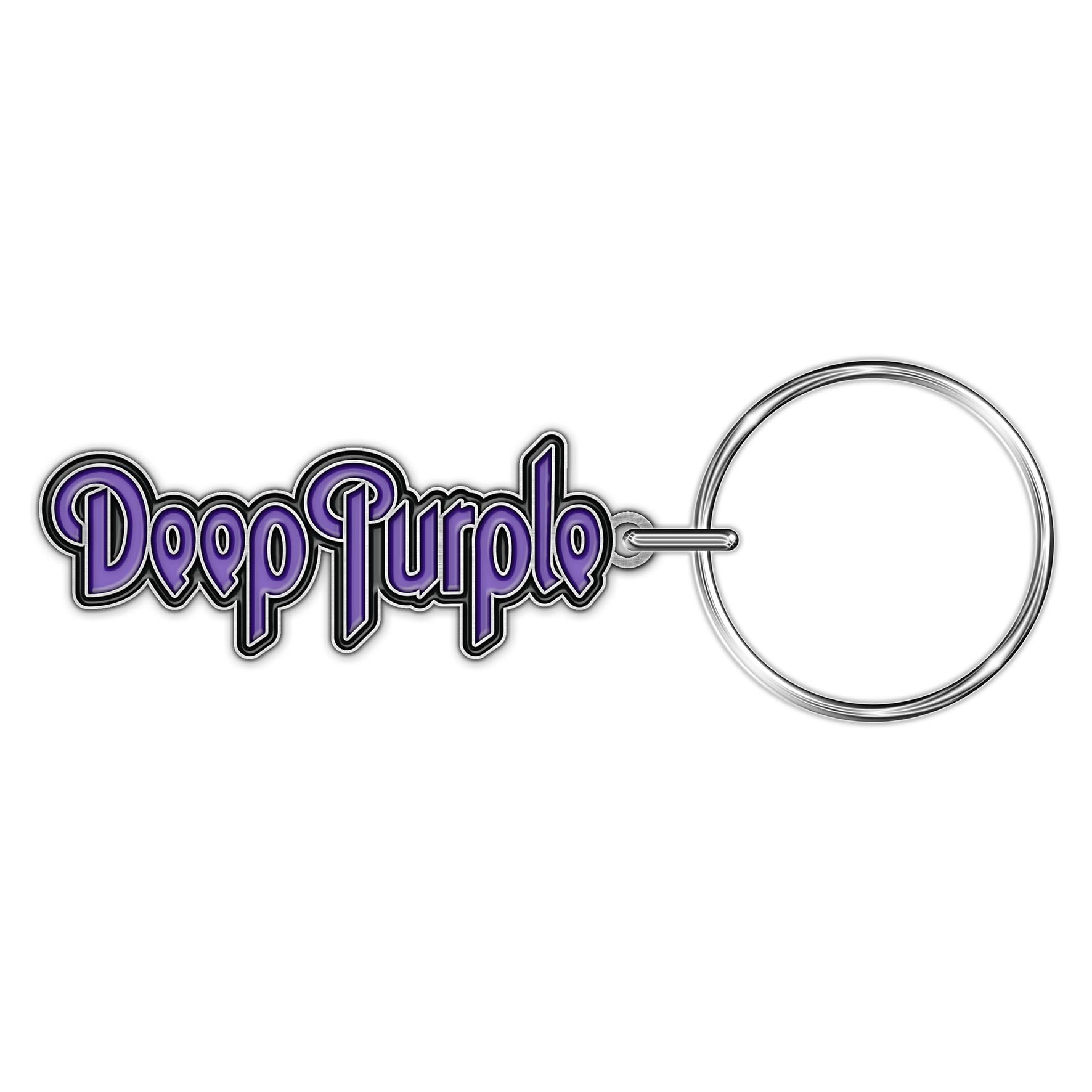 DEEP PURPLE KEYRING - LOGO