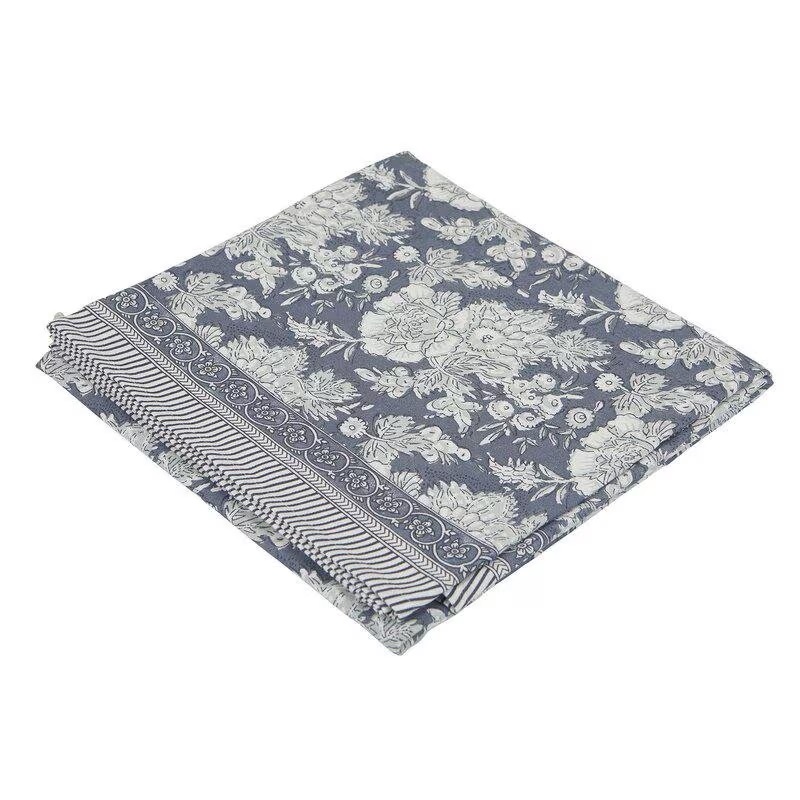 Textile oilcloth acrylic Provence blue wipeable 250x140cm shabby chic country style Farm romance - 2