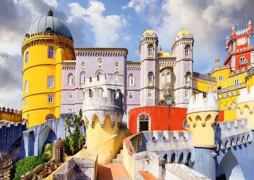 Pena National Palace, Portugal, 1000 Bitar Ravensburger