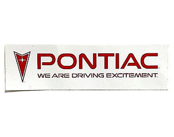 PONTIAC Wi er kjøreglede.