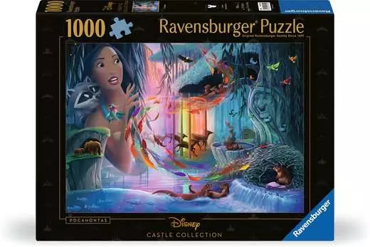 Disney Castle Pocahontas, 1000 Bitar Ravensburger - 2
