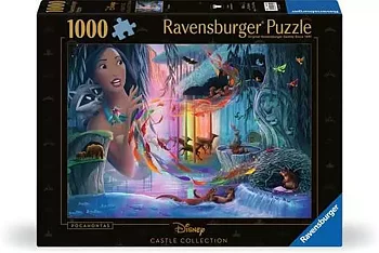 Disney Castle Pocahontas, 1000 Bitar Ravensburger