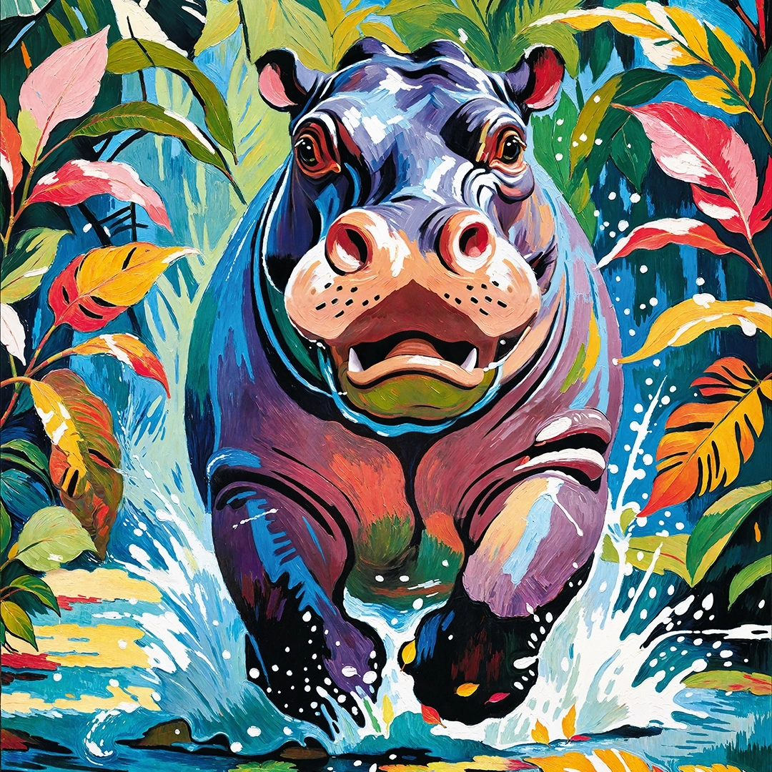 Happy Hippo, 500 Bitar CherryPazzi