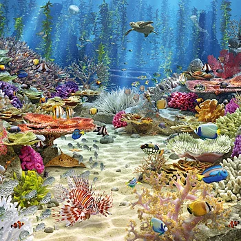 Coral Reef Paradise, 2000 Bitar CherryPazzi