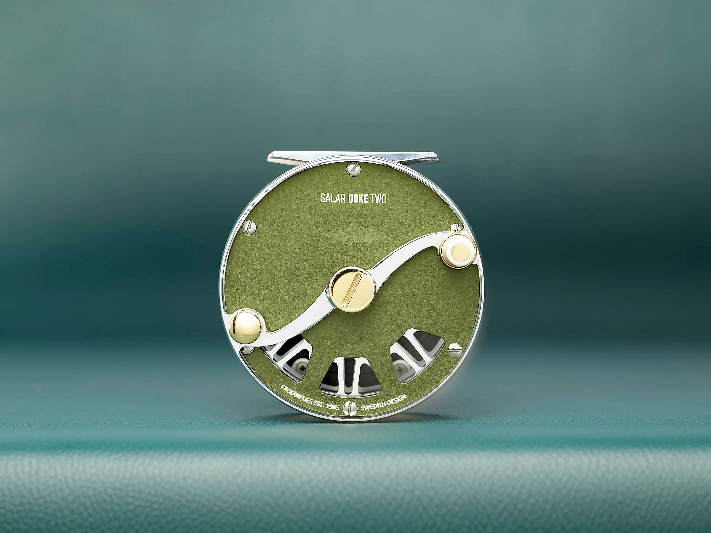 Salar Duke Fly Reel Hunter Green - 2