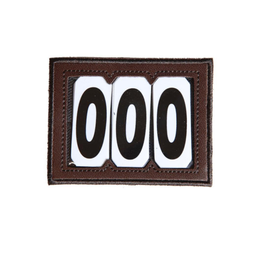 KENTUCKY HEAD NUMBER PVC VELCRO  - 2