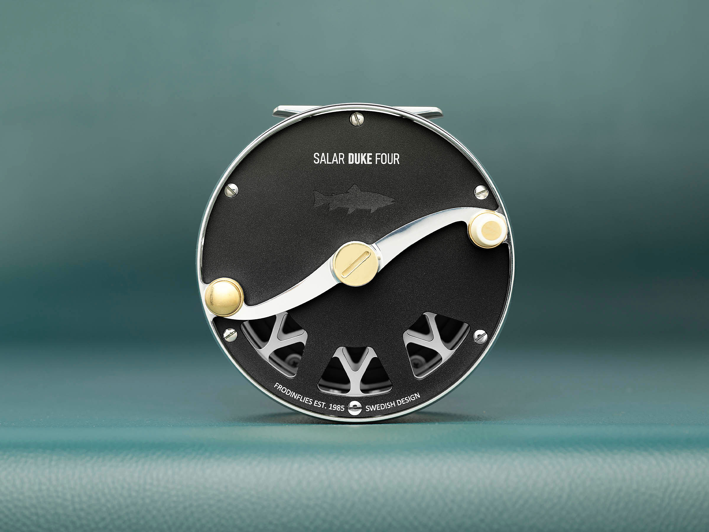 Salar Duke Fly Reel Matte Black - 4
