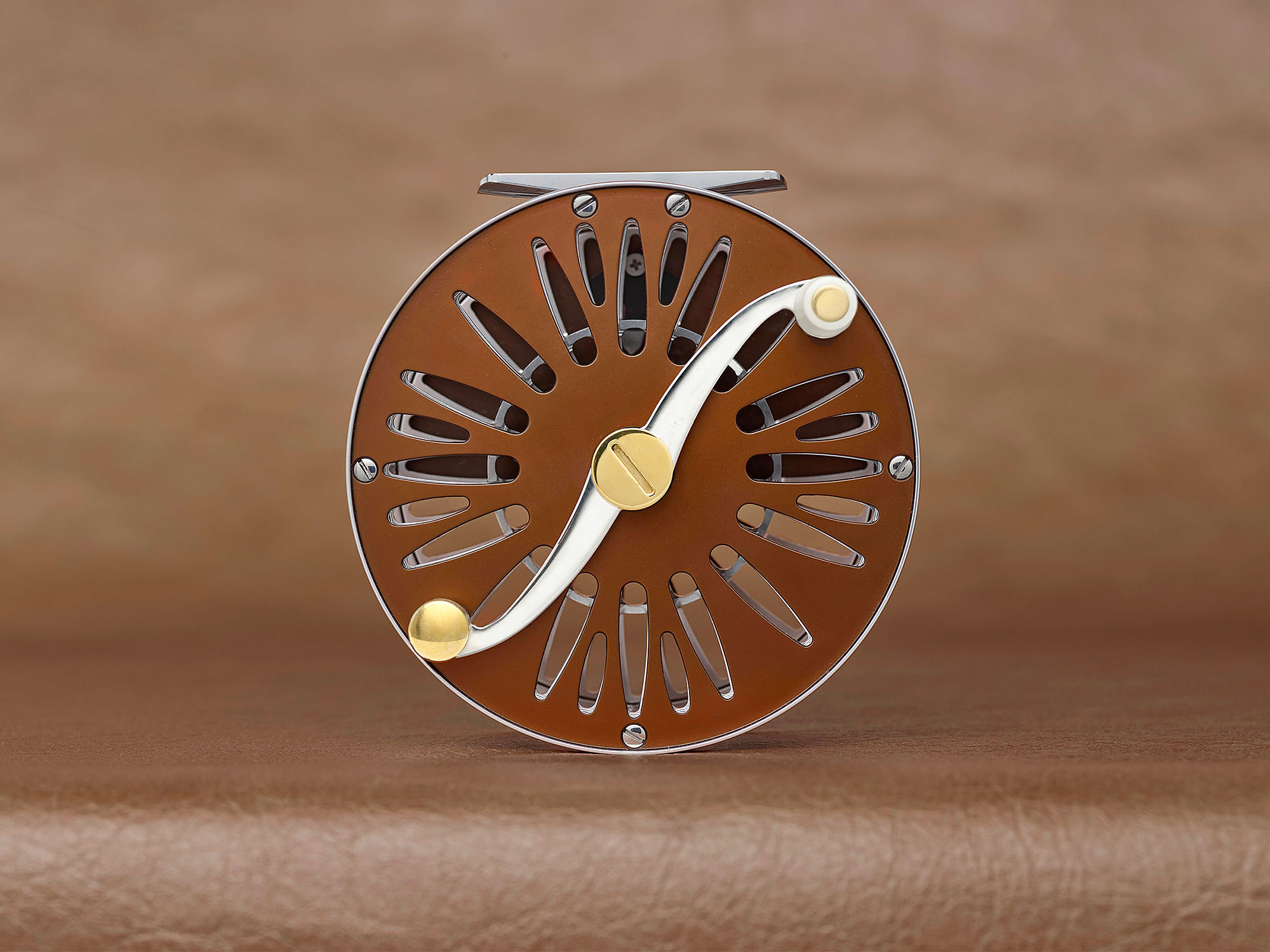 Salar Daisy Fly Reel Burnt Bronze - 4