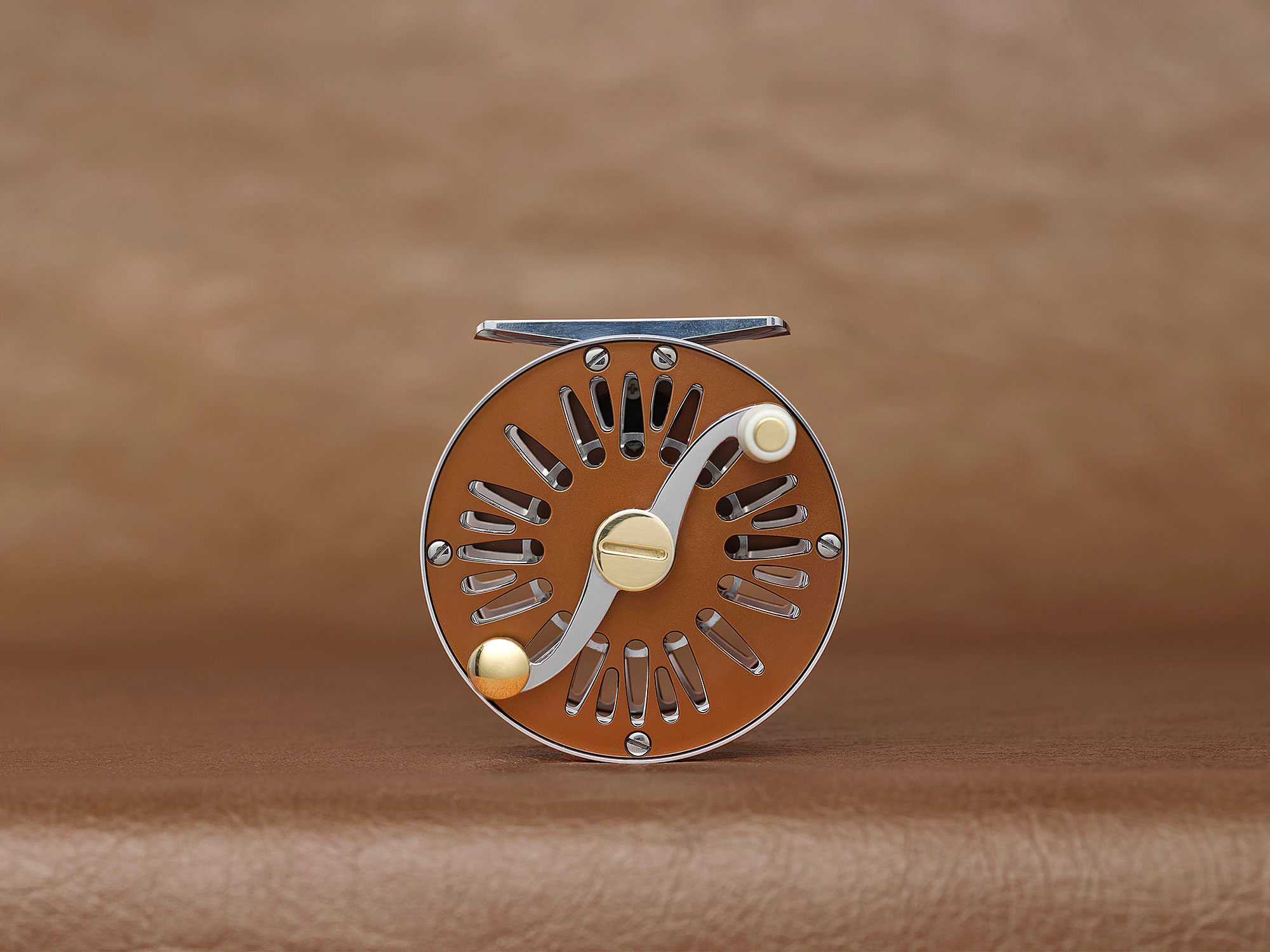 Salar Daisy Fly Reel Burnt Bronze