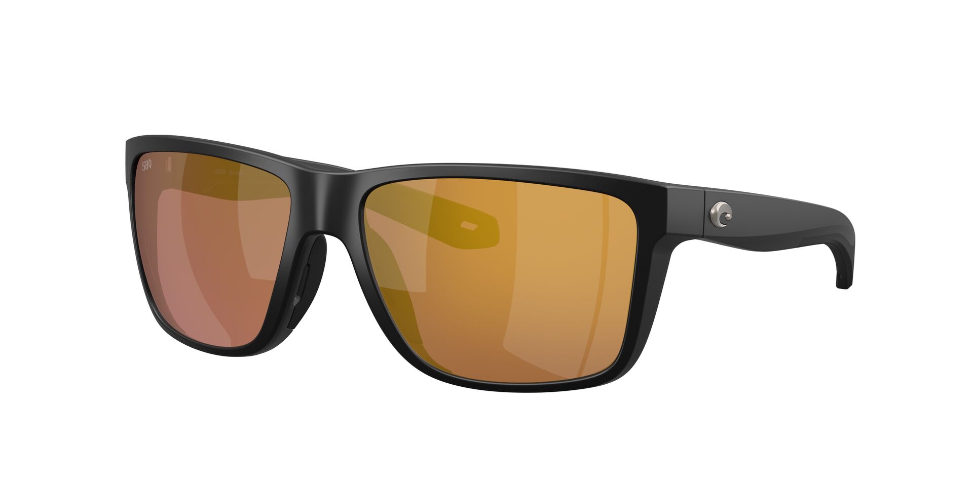 Costa Broadbill II Matte Black Gold Mirror 580G