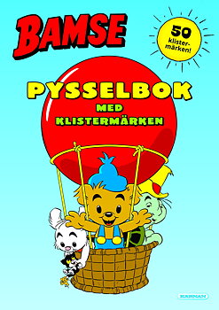 Bamse, Pysselbok med klistermärken