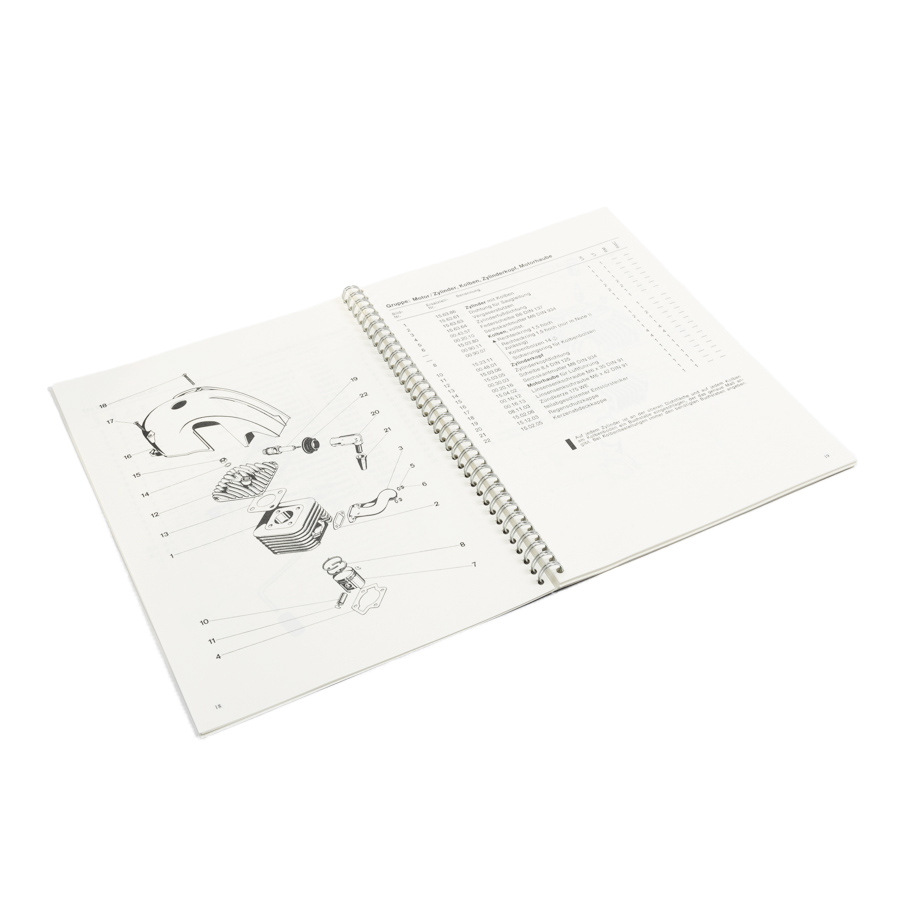 Ersatzteilkatalog für Kreidler Florett von 1974 - 2