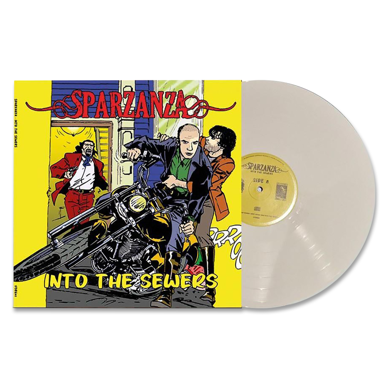 SPARZANZA - INTO THE SEWERS (LTD WHITE VINYL)
