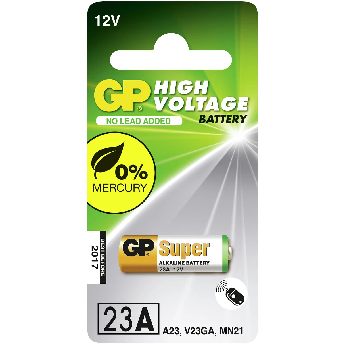 BATTERI 12V 23A SUPER ALKALINE 1ST