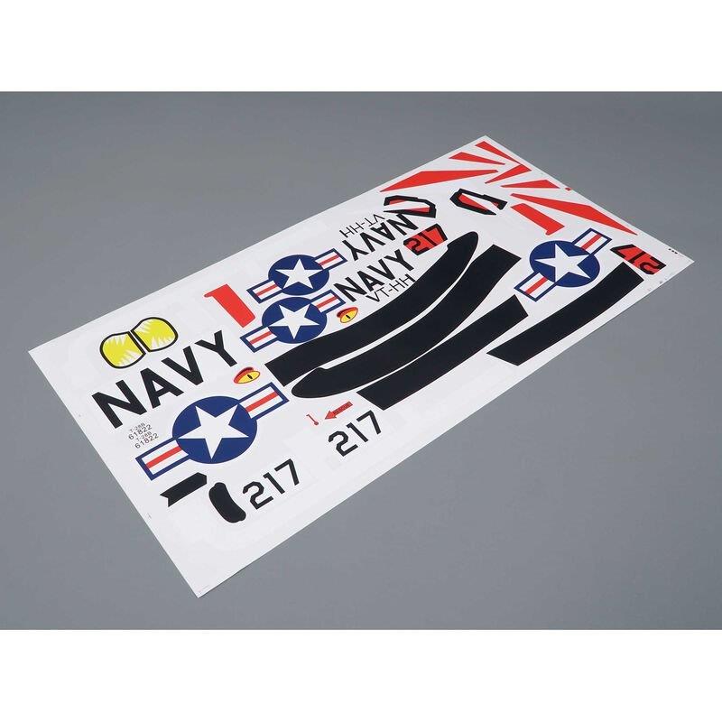 E-flite Decal Sheet: T-28 1.2m 217 - 2