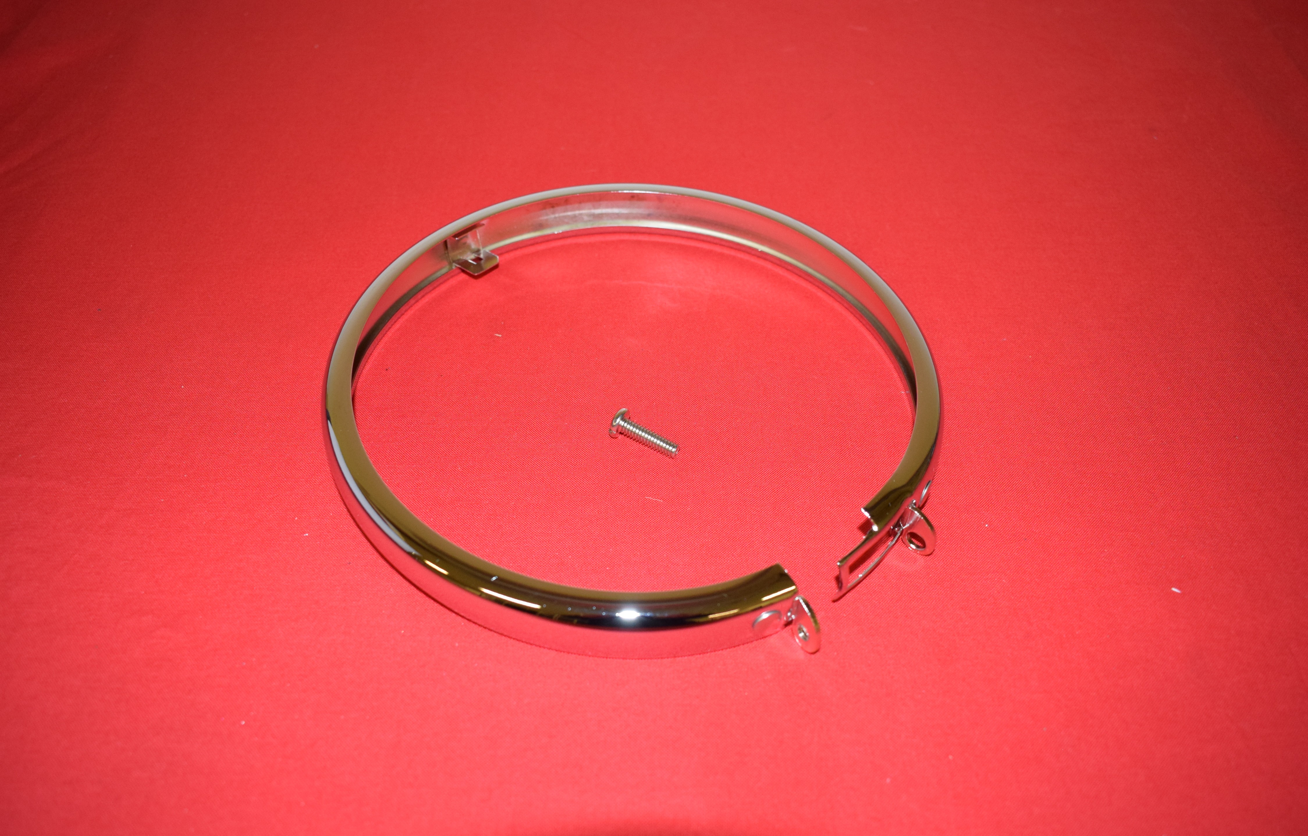 Trim ring headlamp Harley 1935-54 chrome