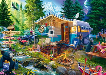 Caravanning in the Mountains, 1000 Bitar Schmidt