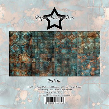 Paper Favourites Patina 6x6 Inch Paper Pack 