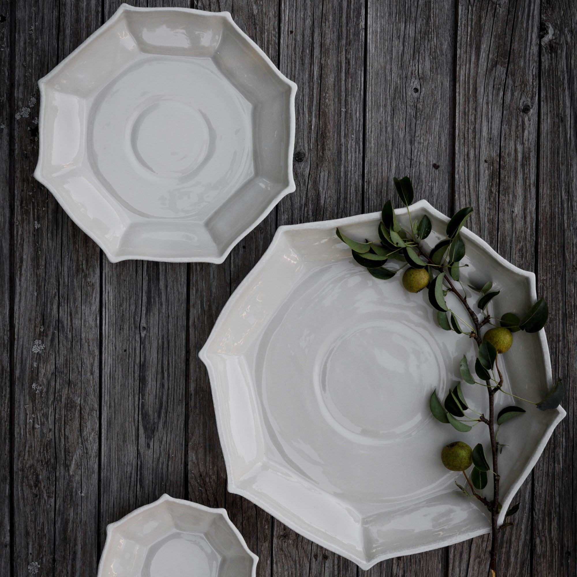 Fat Naturvitt 27 cm - ERNST