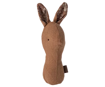 Maileg - Skallra - Mini - Brun kanin