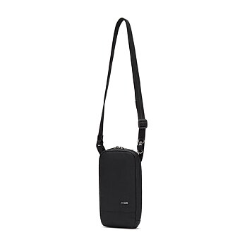 Stöldsäker väska - PACSAFE RFIDsafe Tech Crossbody Black