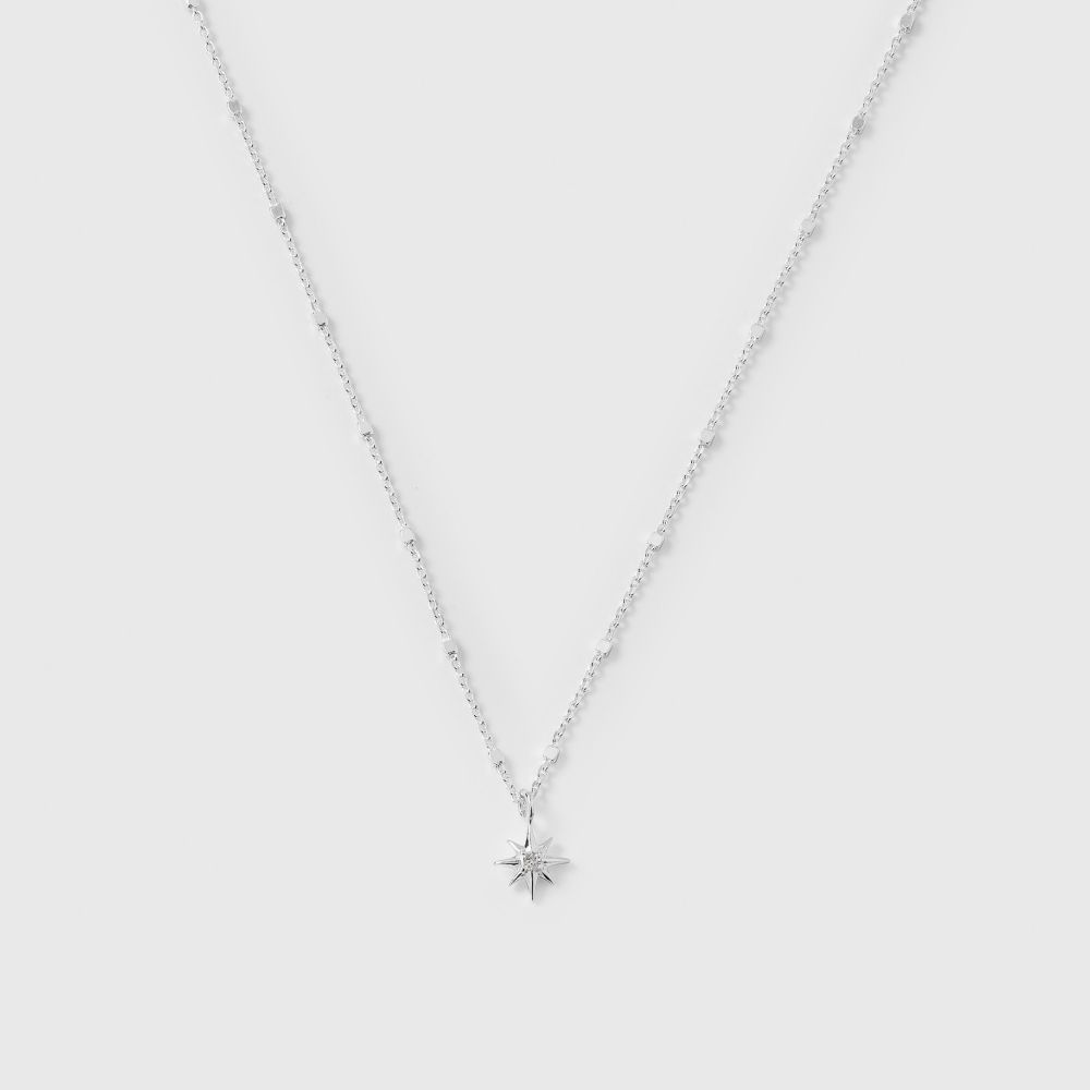 Syster P North Star halsband silver