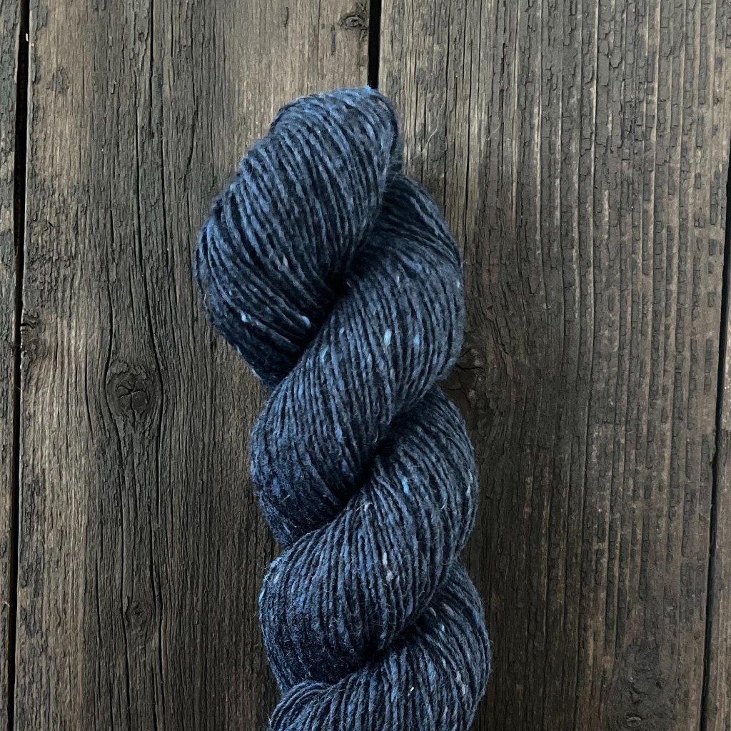 ISAGER TWEED NAVY