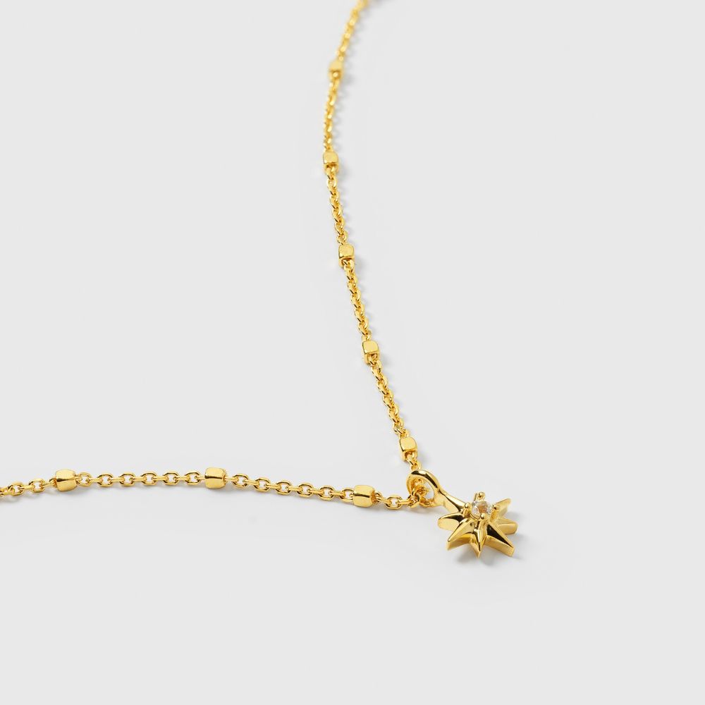 Syster P North Star halsband guld - 2