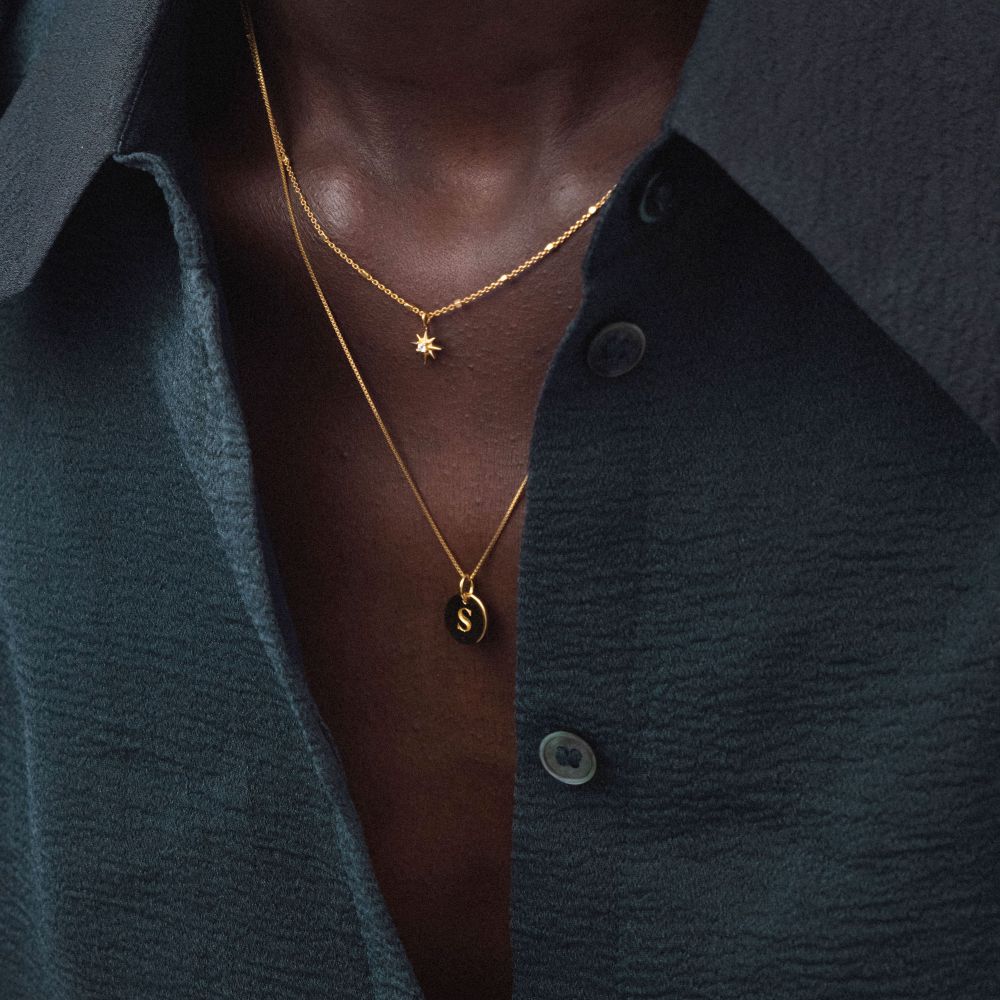 Syster P North Star halsband guld - 3