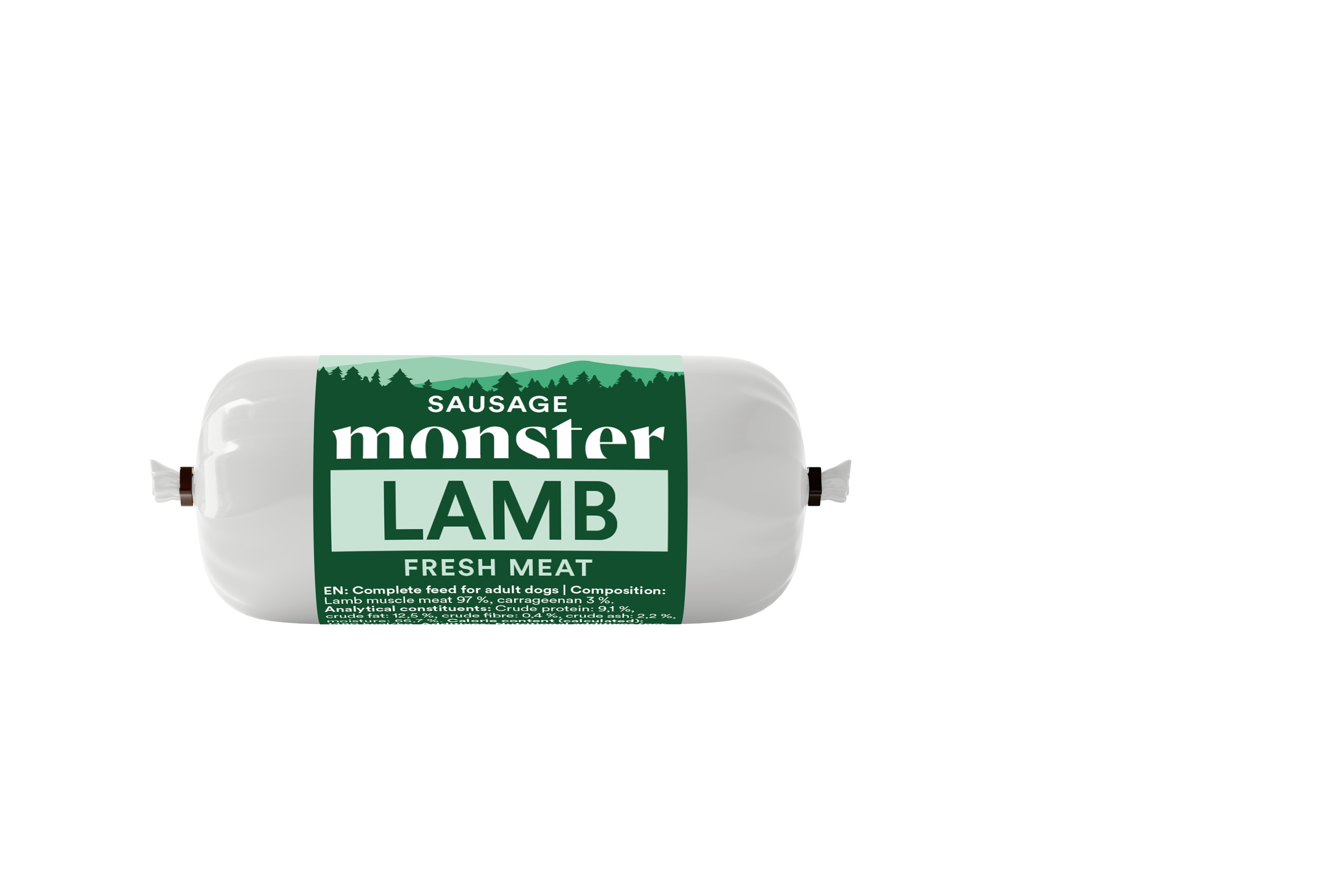 Monster Dog Sausage Lamb 80 g