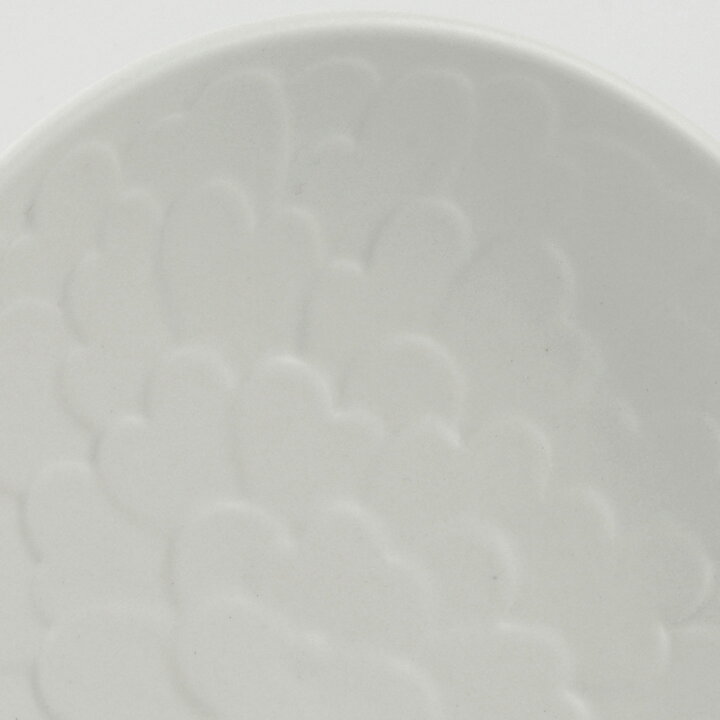 ゲルトルート・レーネグレン  Capriシリーズ  葉の装飾  白いボウル  19cm 1936年