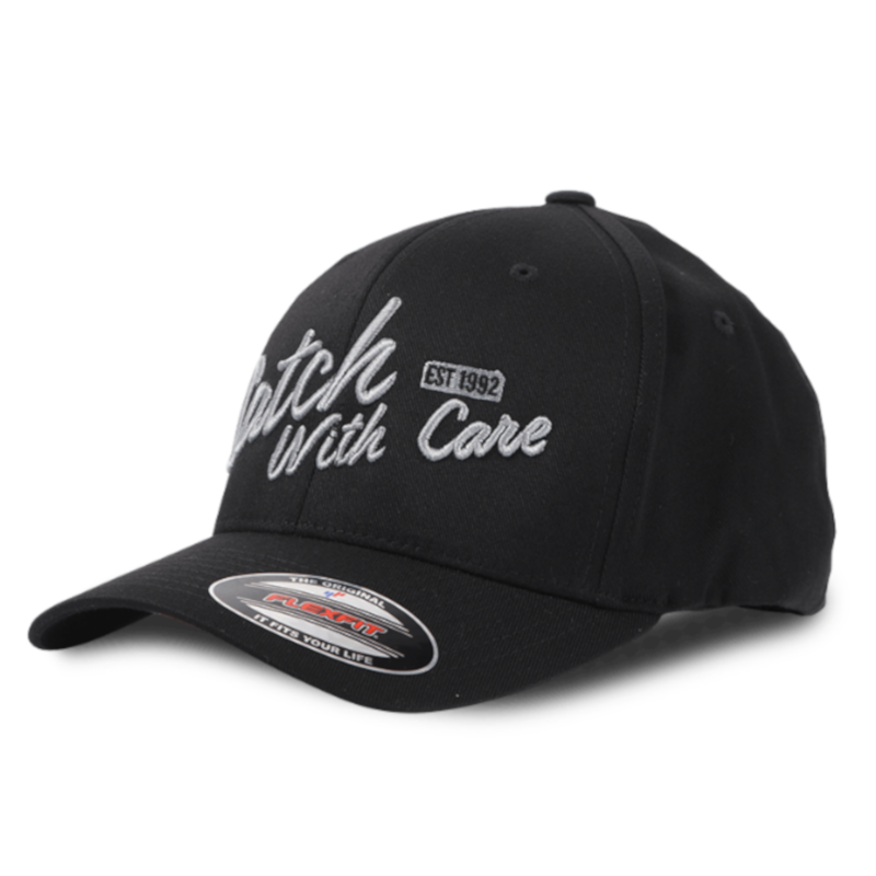 CWC Flexfit Cap, Black CWC Text - L/XL