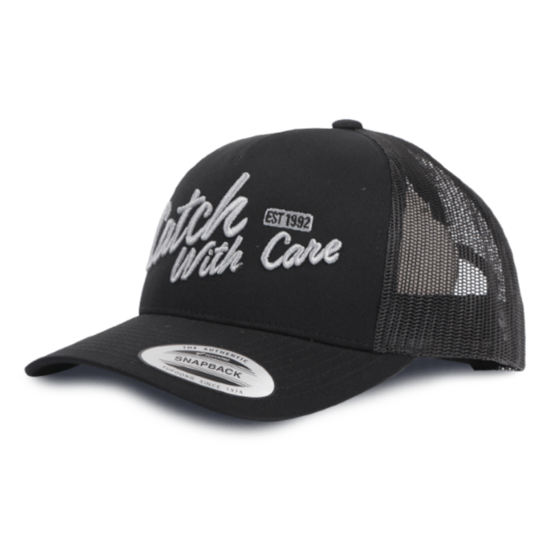 CWC Snapback Trucker Cap, Black