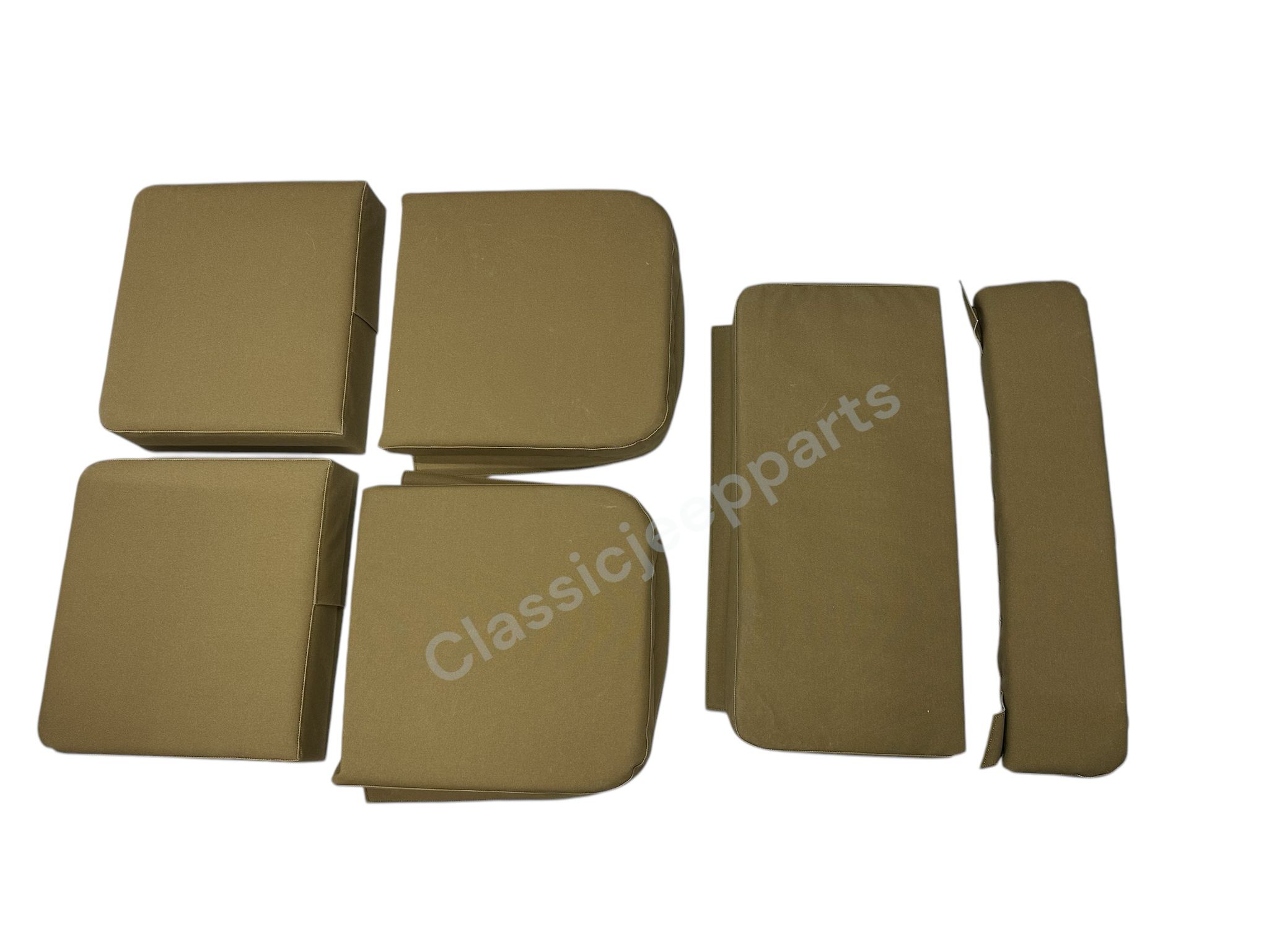 Canvas klädsel och dynset CJ-2A och CJ-3A (CJ-3B)