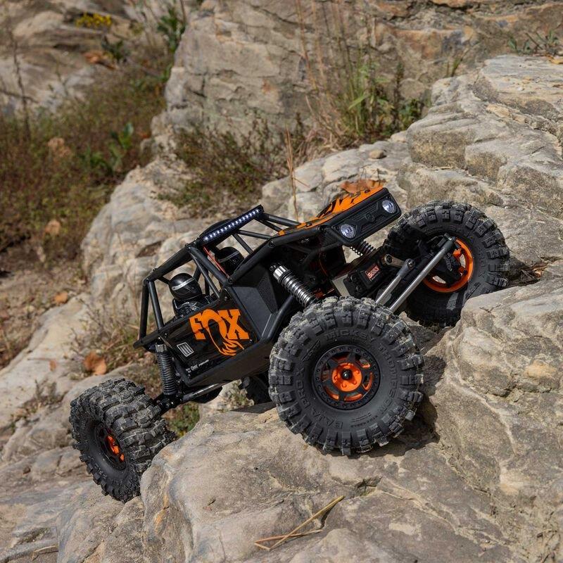 Axial 1/10 UTB10 Capra 1.9 4WS 4X4 Unlimited Trail Buggy Brushed RTR, Orange - 10