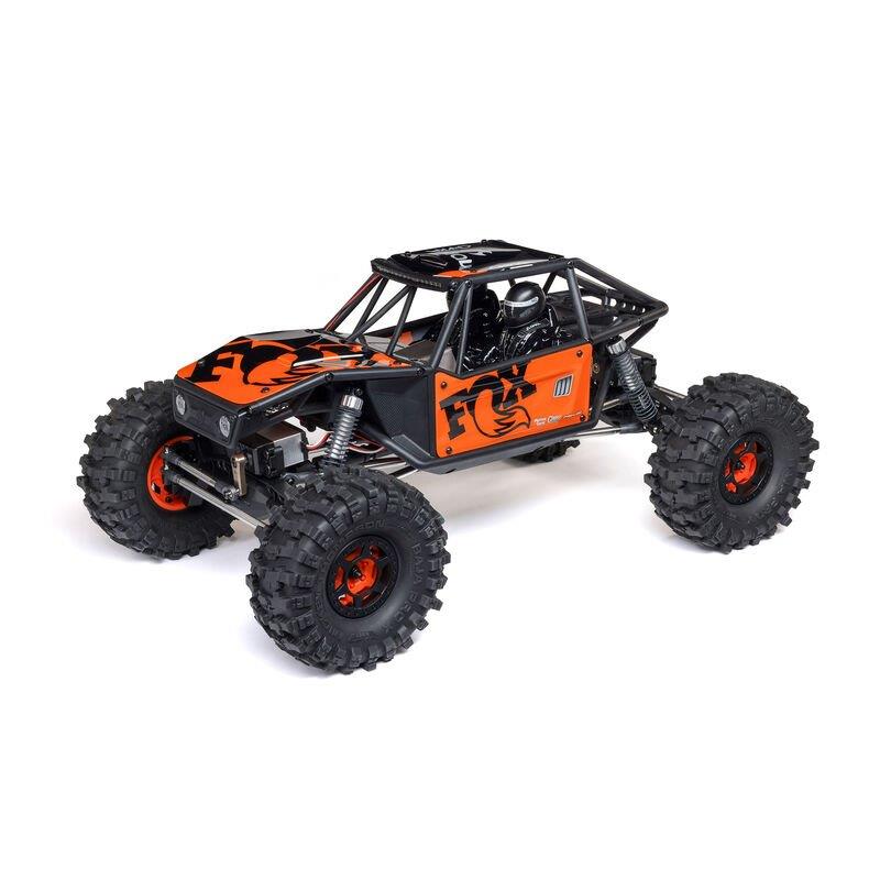 Axial 1/10 UTB10 Capra 1.9 4WS 4X4 Unlimited Trail Buggy Brushed RTR, Orange - 2