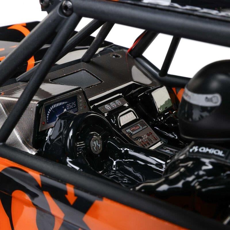Axial 1/10 UTB10 Capra 1.9 4WS 4X4 Unlimited Trail Buggy Brushed RTR, Orange - 13