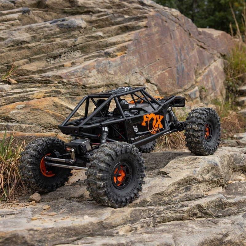 Axial 1/10 UTB10 Capra 1.9 4WS 4X4 Unlimited Trail Buggy Brushed RTR, Orange - 7