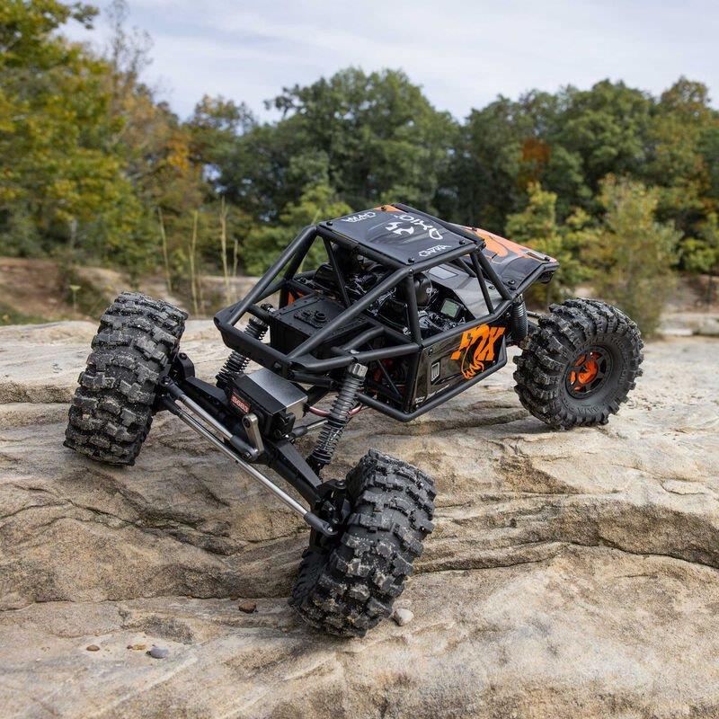Axial 1/10 UTB10 Capra 1.9 4WS 4X4 Unlimited Trail Buggy Brushed RTR, Orange - 6
